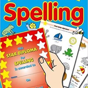 Star Learning Diploma for Spelling (Blue)