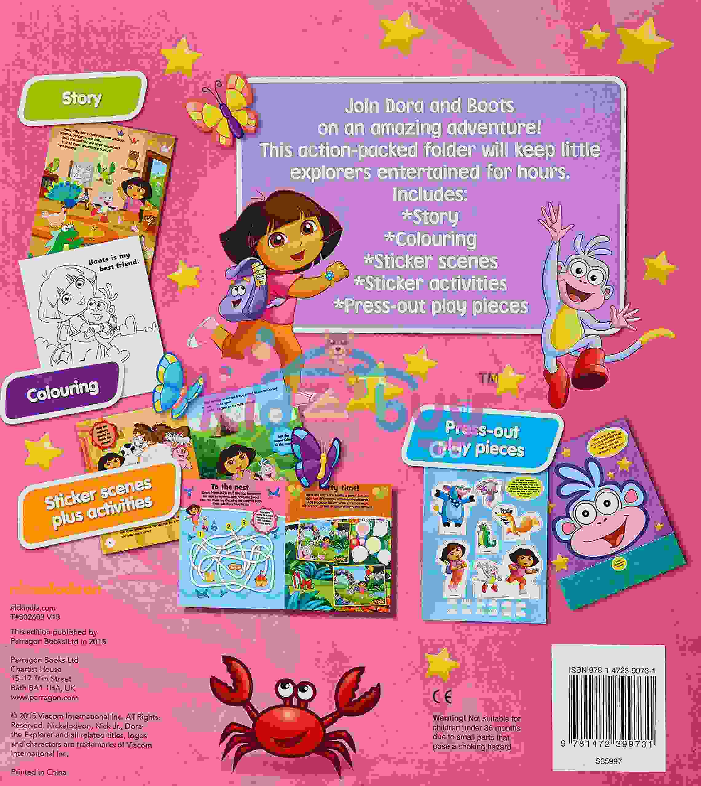Dora the Explorer Friendship Activity Folder Dora the Explorer Friendship Activity Folder