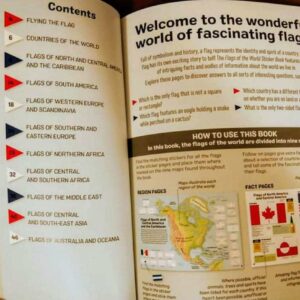 Flags of the World Sticker Book