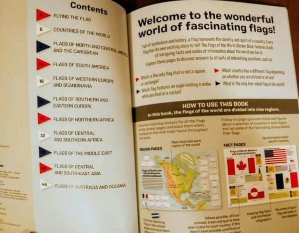 Flags of the World Sticker Book - Image 2