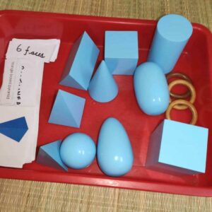 Montessori Geometric Solids/Geo Solids
