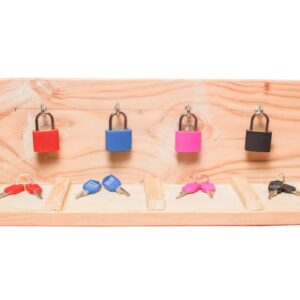 Unlock and Lock Board Montessori Toy