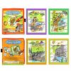 Reusable Magic Water Colouring Book Animals Orange - Image 5