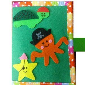 Octopus Cover-Four Activites Palmsize Busy book