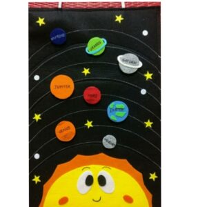 Planet Velcro Activity Mat / Wall hanging