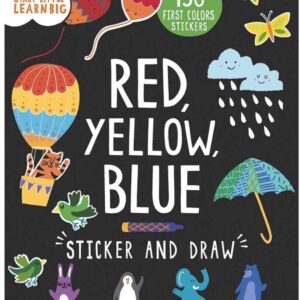 Red Yellow Blue Sticker And Draw