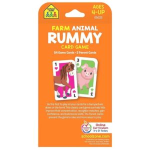 Farm Animal Rummy Card Game