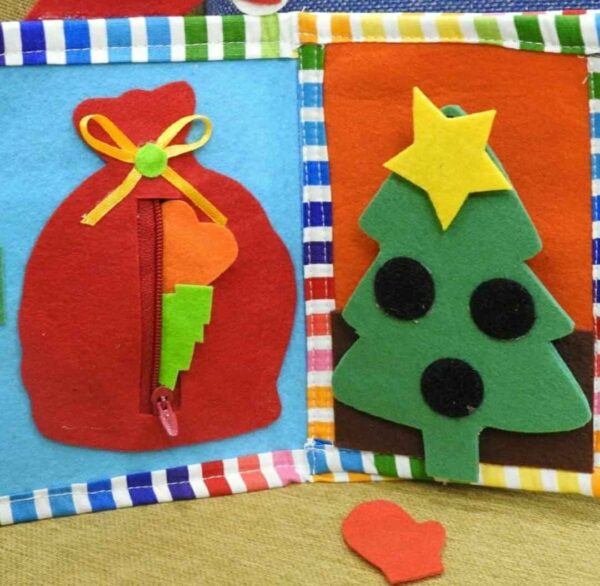 Christmas Theme Palmsize Busy Book - Image 3