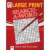 Puzzle Time Large Print Search A Word Red