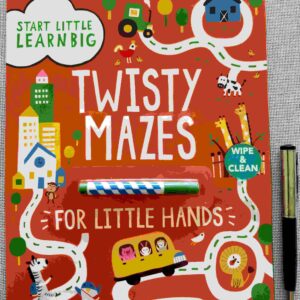 Twisty Mazes for Little Hands Wipe Clean